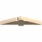Ekena Millwork Eugene Rough Sawn Timber Gable Bracket, Douglas Fir, 48"W x 8"H x 6"D x 6"F, 4/12 Pitch GBW048X08X0606EUG00RDF - alternate 2